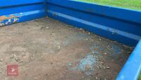 APPROX 4T HYDRAULIC TIPPING TRAILER - 12