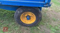 APPROX 4T HYDRAULIC TIPPING TRAILER - 21
