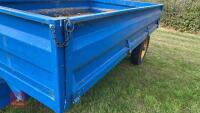 APPROX 4T HYDRAULIC TIPPING TRAILER - 22