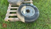 6.00-16 FRONT TRACTOR WHEEL & TYRE - 8