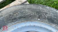 6.00-16 FRONT TRACTOR WHEEL & TYRE - 3