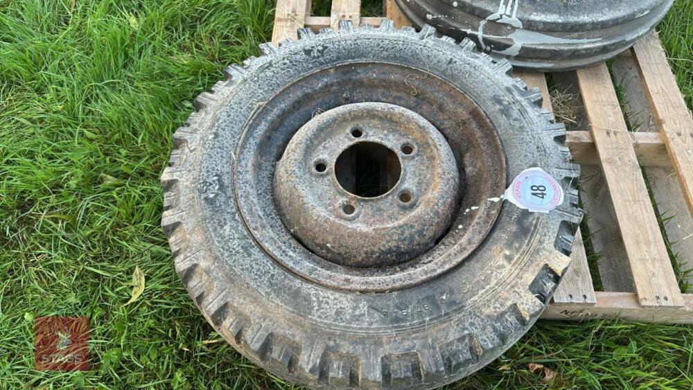 6.00-16 L-ROVER WHEEL & TYRE
