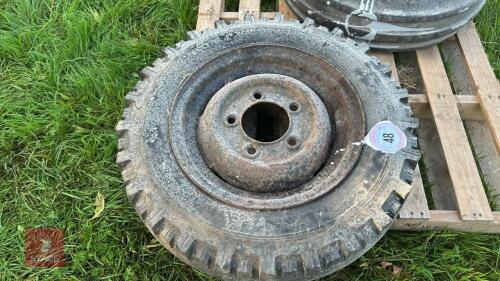 6.00-16 L-ROVER WHEEL & TYRE