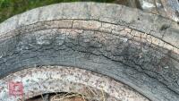 2 X 6.00-19 FRONT TRACTOR WHEELS &TYRES - 5