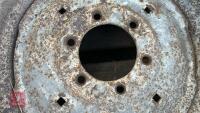 2 X 6.00-19 FRONT TRACTOR WHEELS &TYRES - 8