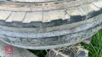 2 X 6.00-19 FRONT TRACTOR WHEELS &TYRES - 9