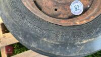 6.00-16 FRONT TRACTOR WHEEL & TYRE - 5