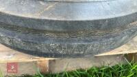 6.00-16 FRONT TRACTOR WHEEL & TYRE - 6