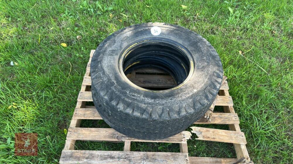 PAIR OF 7.50-16 TYRES