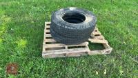 PAIR OF 7.50-16 TYRES - 2