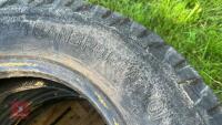 PAIR OF 7.50-16 TYRES - 6