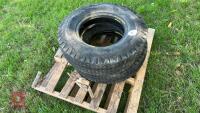 PAIR OF 7.50-16 TYRES - 9