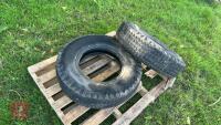 PAIR OF 7.50-16 TYRES - 10