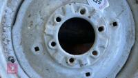 2 X 6.00-19 FRONT TRACTIOR WHEELS &TYRES - 3