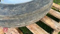 2 X 6.00-19 FRONT TRACTIOR WHEELS &TYRES - 7