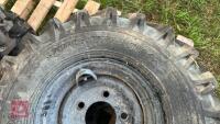 4 X BKT 7.00-12 WHEELS & TYRES - 5