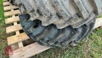 4 X BKT 7.00-12 WHEELS & TYRES - 6