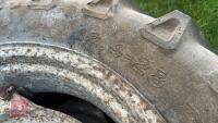 PAIR OF 12.4-28 TRACRTOR WHEELS & TYRES - 6