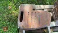 8 MASSEY FERGUSON FRONT WEIGHTS - 2