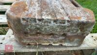2 TRACTOR FRONT WEIGHTS - 3