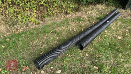 2 LENGTHS OF 6'' PERFPRATED PIPE