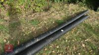 2 LENGTHS OF 6'' PERFPRATED PIPE - 6