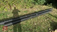 2 LENGTHS OF 6'' PERFPRATED PIPE - 8