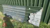 2 SHEETS OF BOX PROFILE TIN