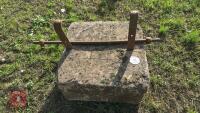 CONCRETE TRACTOR REAR WEIGHT - 2