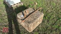 CONCRETE TRACTOR REAR WEIGHT - 3