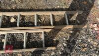 2 WOODEN LADDERS - 5