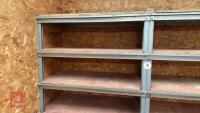 2 BAYS OF WORKSHOP RACKING - 2