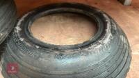2 X 4.80/4.00-8 TYRES - 2