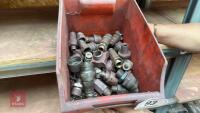 BOX OF HYDRUALIC FITTINGS