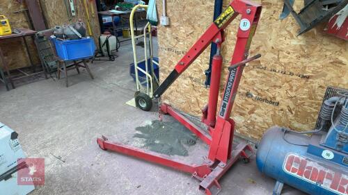 CLARKE STRONG-ARM ENGINE HOIST
