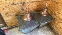 2 LARGE ORNATE LANTERNS - 10