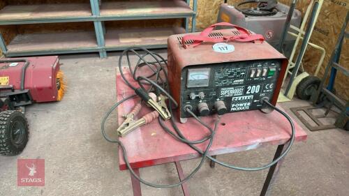 SEALEY 200 SUPER BOOST BATTERY CHARGER