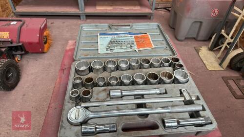 DRAPER 26 PIECE 3/4'' SOCKET SET