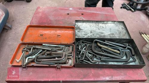 2 ALLEN KEY SETS