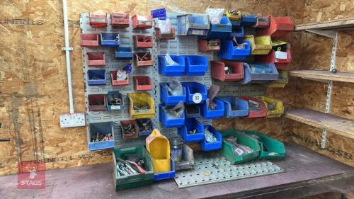 VARIETY OF CONSUMABLES & FIXINGS