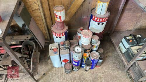 ASSORTED TRACTOR METAL/PAINT