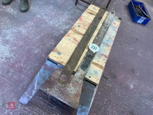 PAIR OF STABILISER BARS