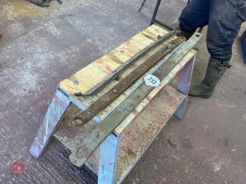 3 MIXED STABILISER BARS