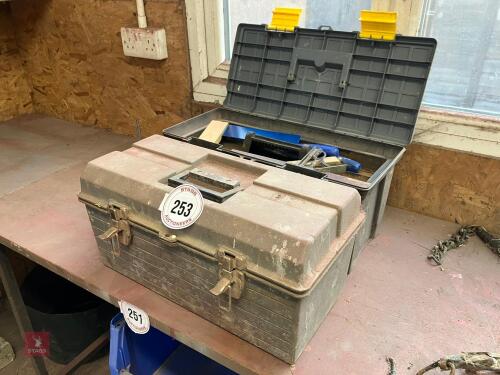 2 TOOLSBOXES & CONTENTS