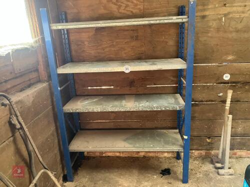 1.3M WORKSHOP SHELVING