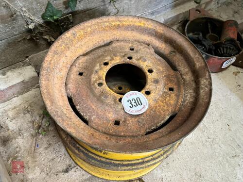 PAIR OF 16'' WHEEL RIMS