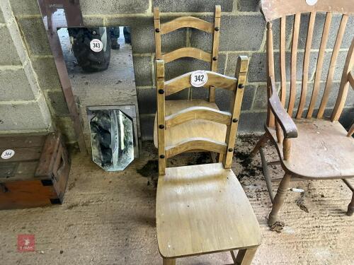 PAIR OF DINING CHAIRS