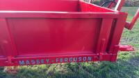 MASSEY FERGUSON/WEEKS UTILITY TRAILER - 22