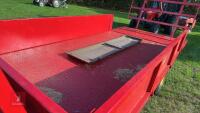 MASSEY FERGUSON/WEEKS UTILITY TRAILER - 36