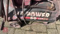 SEALEY 50L AIR COMPRESSOR - 10